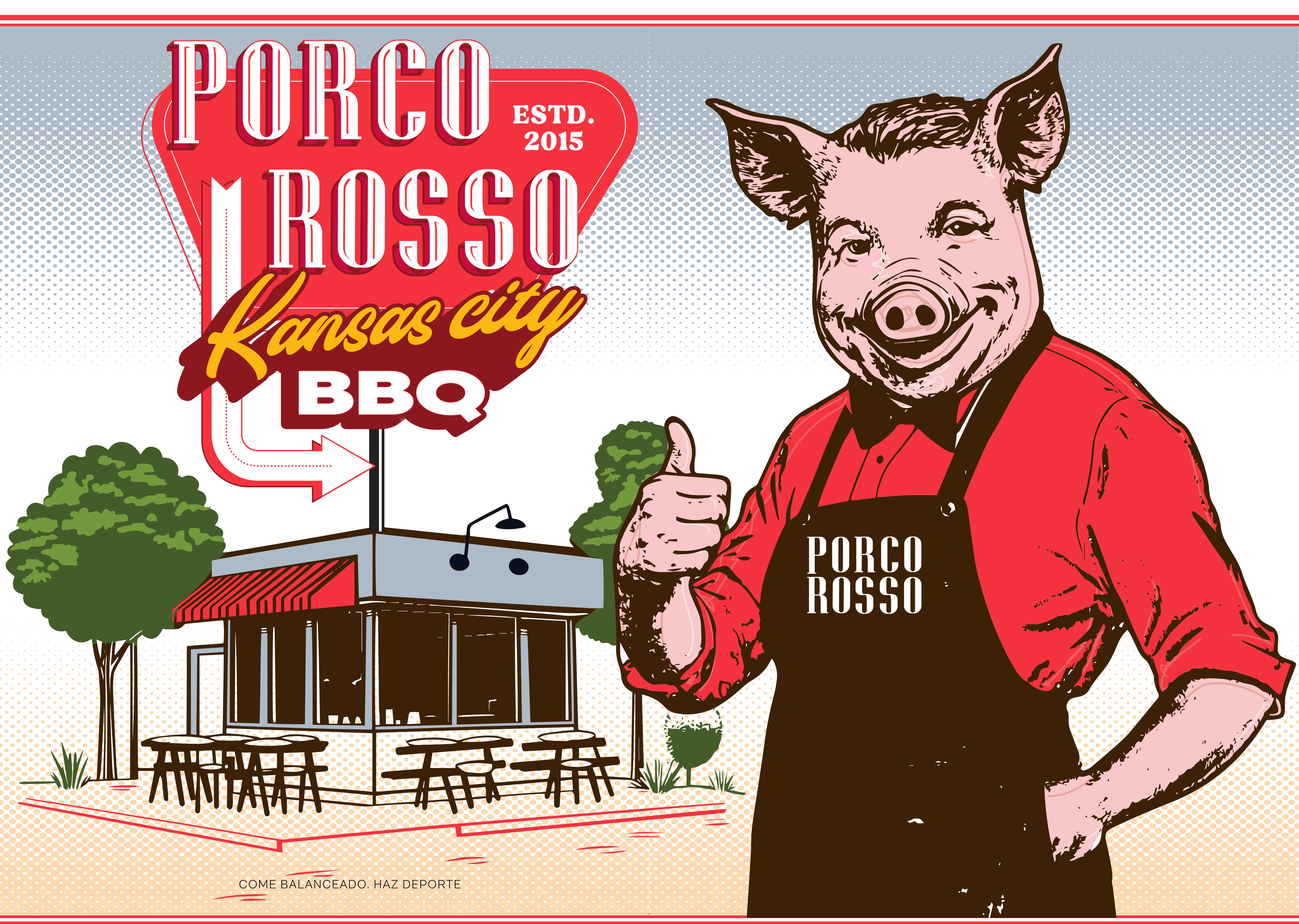 Menú Porco Rosso — página 1