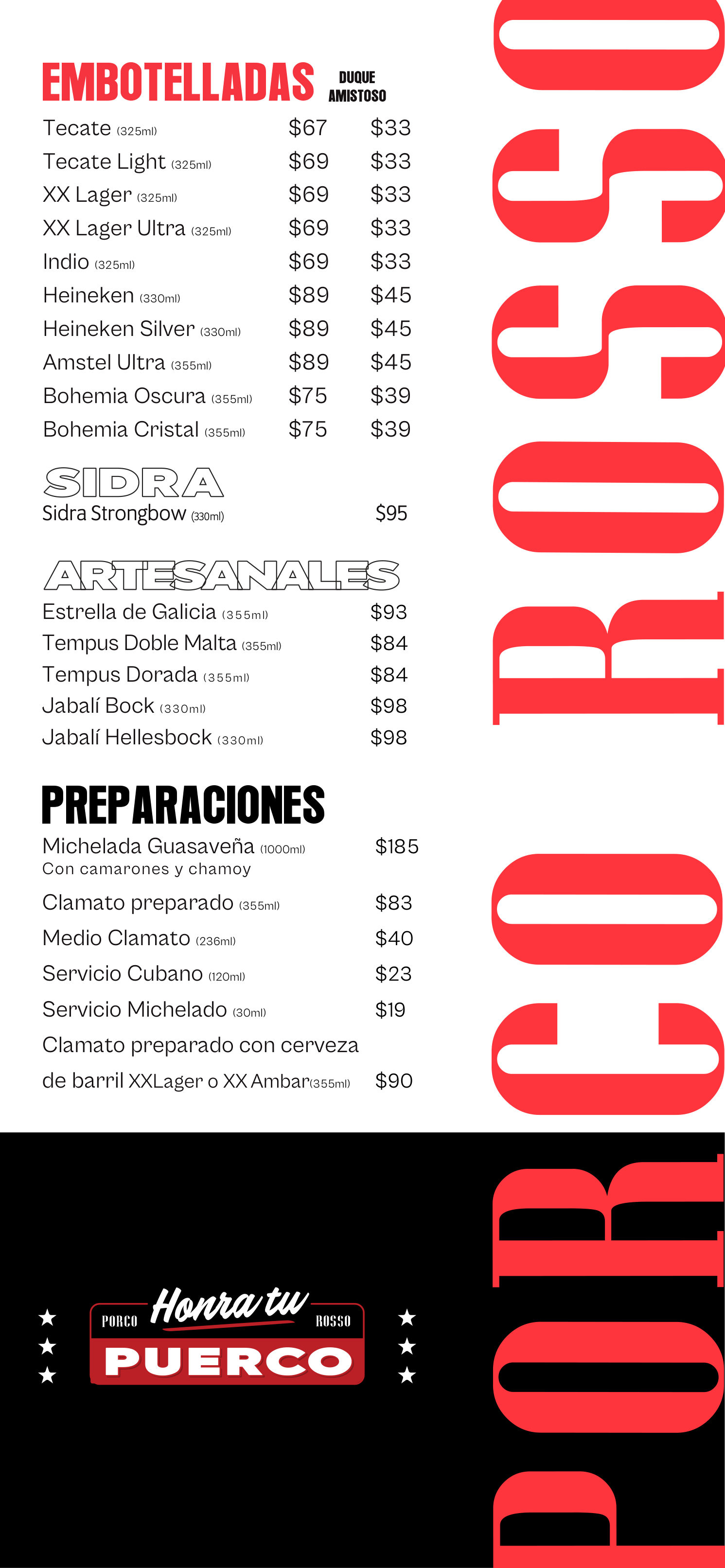 Menú Porco Rosso — página 10